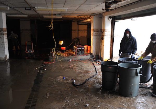 Fire damage restoration